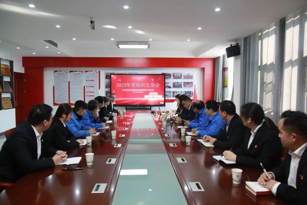 康明納黨建丨康明納召開(kāi)2023年度組織生活會(huì)